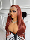 Auburn Red 13X6 Large Part Lace Front Wig Synthetic Wig