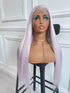 Purple Pink Lace Wig Heat Resistant Synthetic Wig