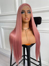 Dirty Pink Lace Wig Premium Heat Resistant Synthetic Wig