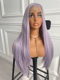 Lavender Purple 13X4 Large Part Lace Front Wig Synthetic Wig