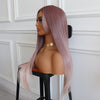 Custom Purple Wigs Small Lace Cosplay Wigs Synthetic Costume Wigs