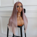 Custom Purple Wigs Small Lace Cosplay Wigs Synthetic Costume Wigs