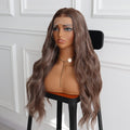 Brown Loose Wave Lace Wig Elegant Straight Wig