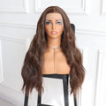 Natural Brown Straight Lace Wig Synthetic Wig