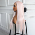 Blush Pink 13X4 Lace Wig Synthetic Heat Resistant Wig