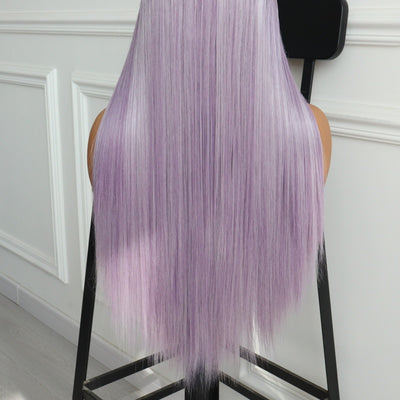 Lavender Purple 13X4 Large Part Lace Front Wig Synthetic Wig