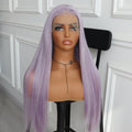 Lavender Purple 13X4 Large Part Lace Front Wig Synthetic Wig