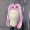 NHA Baby Pink Bob Lace Wig 10INCH