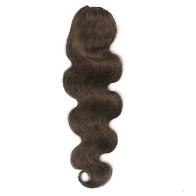 NHA Natural Wave Drawstring Ponytail Brown Color