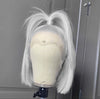 Silver Platinum Lace Front Wig Straight Bob