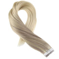 NHA #8 Ash Blonde with 613 Highlighted Tape in Human Hair Extension