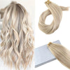 NHA Straight Light Blonde Seamless Invisible Tape Hair Extension