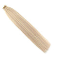 NHA Straight Light Blonde Seamless Invisible Tape Hair Extension